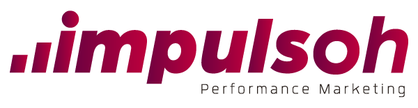 Logotipo Impulsoh - Performance Marketing (Mobile) 600x155px