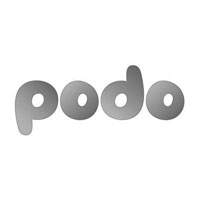 Logotipo Podo b/n