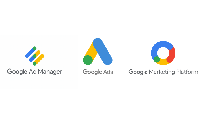 Google Ad Manager, Google Marketing Platform y Campaign Manager de Google.